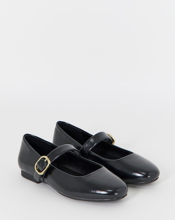Elizabeth Buckle Mary Jane Shoes - Extra Wide Fit (EEE)