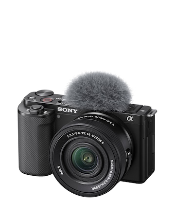 Sony Alpha ZV-E10 II K , APS-C Mirrorless Interchangeable-Lens Camera with Lens