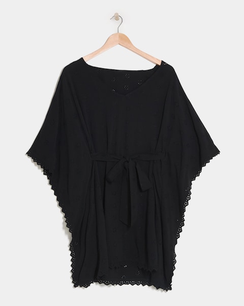 Beach To Beach Broderie Beach Kaftan
