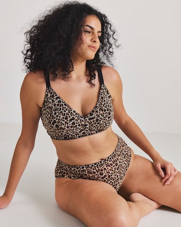 Lemonade Dolls Mesh Leopard Fuller Cup Bralette