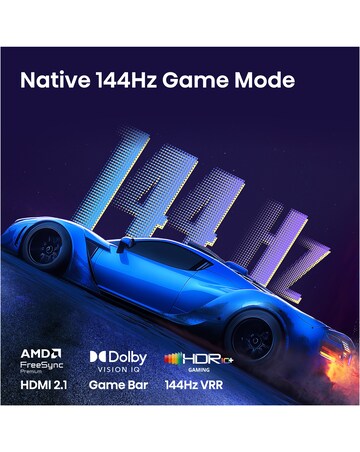 Hisense 43E78STUK PRO 43in QLED 4K Ultra HD Smart Gaming TV
