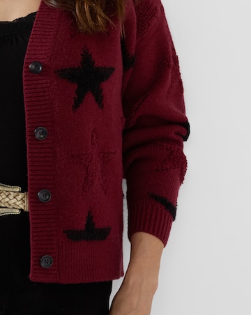 Joe Browns Stunning Star V- Neck Cardigan