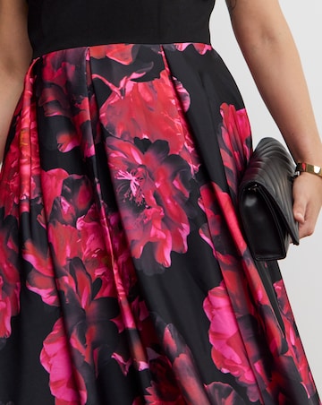 Joanna Hope Print Prom Dress