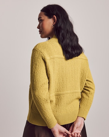 Julipa Ochre Knitted Cardigan