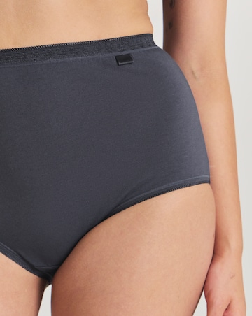 Slimma (3 Pack) Cotton Full Brief Knickers