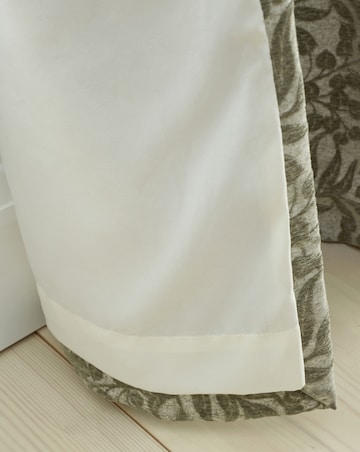 Bianca Chenille Leaves Curtains