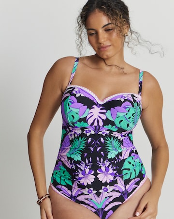 Figleaves Frida Underwired Bandeau Swimsuit