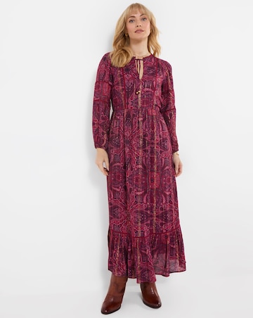 Joe Browns Beautifully Boho Long Sleeve Maxi Dress