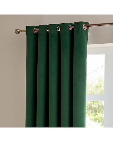 Furn. The Ultimate Velvet Blackout Eyelet Curtains