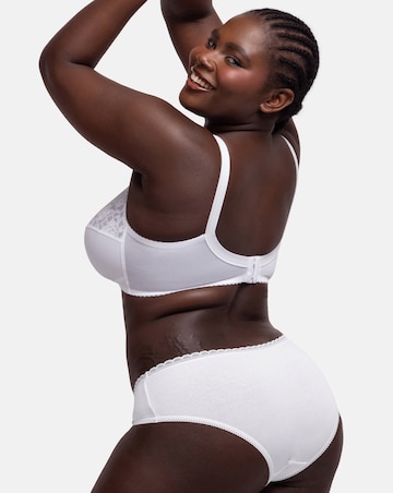 Dorina Curves Classics Madeline Full Cup Non Wired Bra White