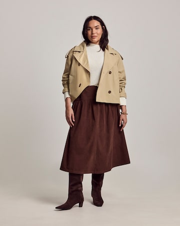 Julipa Cord Midi Skirt