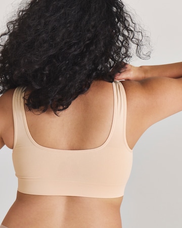 Pretty Secrets (3 Pack) Seamless Comfort Tops (Fits Up To D) Navy/Blush/White