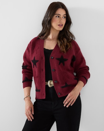 Joe Browns Stunning Star V- Neck Cardigan