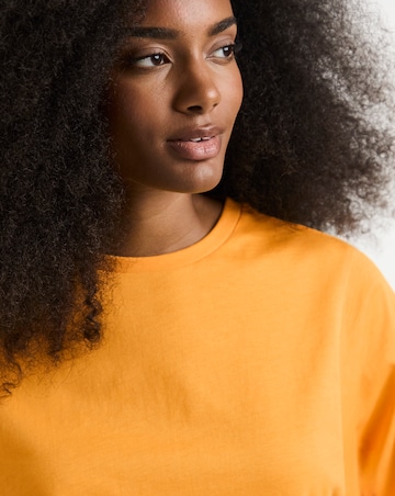 Simply Be Yellow Kimono T-Shirt