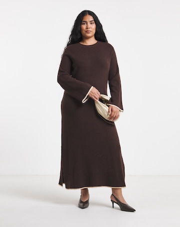 Vila Kerry O-Neck Knit Maxi Dress