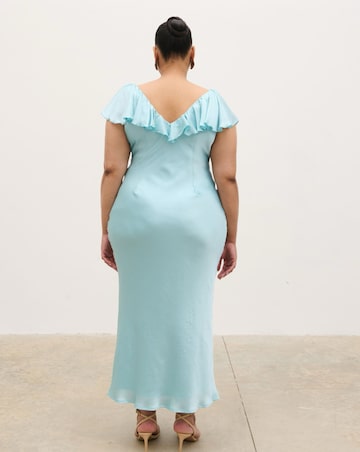 Pretty Lavish Adina Ruffle Midaxi Dress