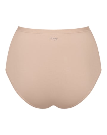 Sloggi Go Daily Cotton 3 Pack Soft High Waist Knickers