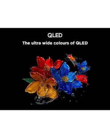 TCL 55T6CUK 55in 4K QLED Fire TV with Freely