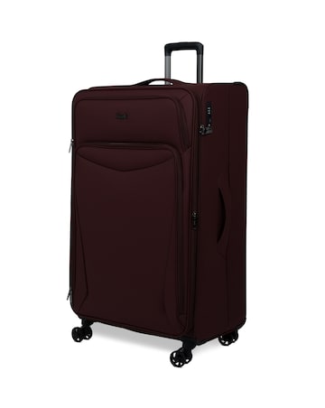 Rock Luggage Vitality 3pc Softshell Suitcase Set