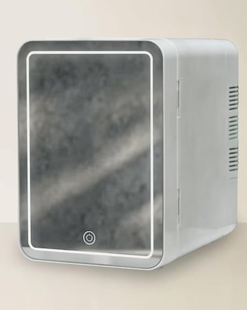 ValueLights 4L Portable Mini Beauty Fridge with LED Mirror