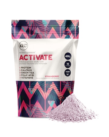 Bio-Synergy Active Woman Activate Strawberry Protein Powder - 450g