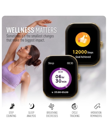 Reflex Active Nexus Silicone Strap Smart Watch - Cream