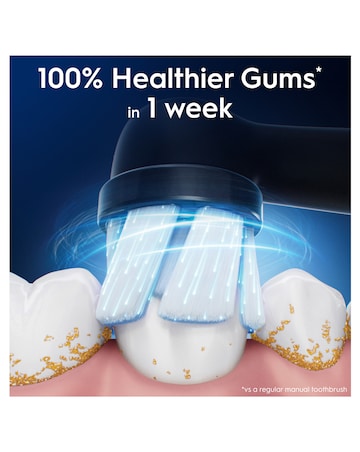 Oral-B iO Gentle Clean Black Refill heads 4 Pack