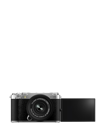 Fujifilm X-M5 CSC Digital Camera with XC 15-45mm F3.5-5.6 OIS PZ Lens - Silver