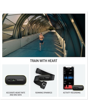 Garmin HRM 600 Heart Rate Monitor - Black, M/XL