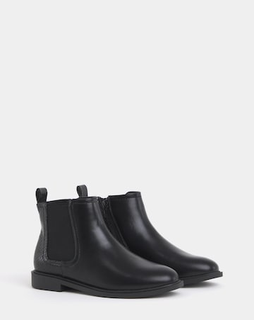 Helina Classic Ankle Chelsea Boots - Wide Fit (E)