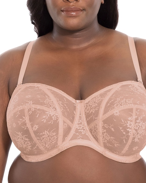 Goddess Verity Strapless Wired Bra Fawn