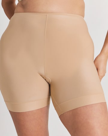 MAGISCULPT Super Soft 360 Stretch Anti Chafing Short Knickers Almond