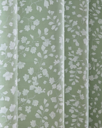 Catherine Lansfield Arla Floral Curtains