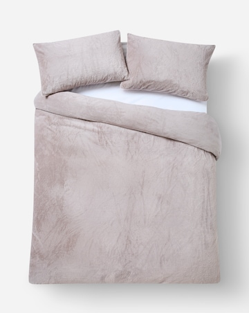 Luxe Faux Fur Duvet Cover Set
