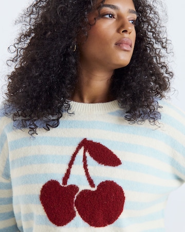Cherry Stripe Jumper