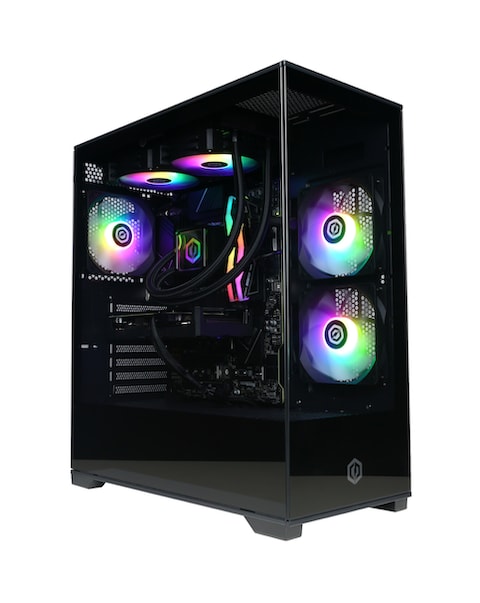 CyberPowerPC Lumina AMD Ryzen 5 9600X, NVIDIA GeForce RTX 5060 Ti, 16GB RAM, 1TB NVMe SSD, Windows 11 Home Gaming PC