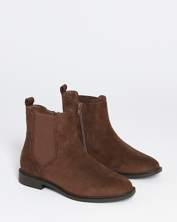 Emma Classic Chelsea Ankle Boots - Wide Fit (E)