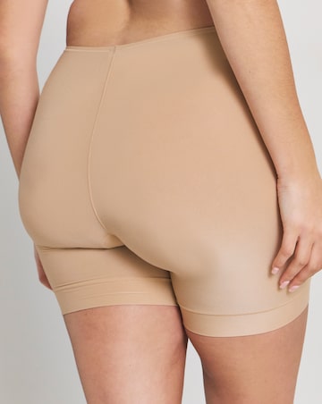 MAGISCULPT Super Soft 360 Stretch Anti Chafing Short Knickers Almond