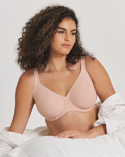 Triumph Modern Soft Cotton Wired Bra Nude