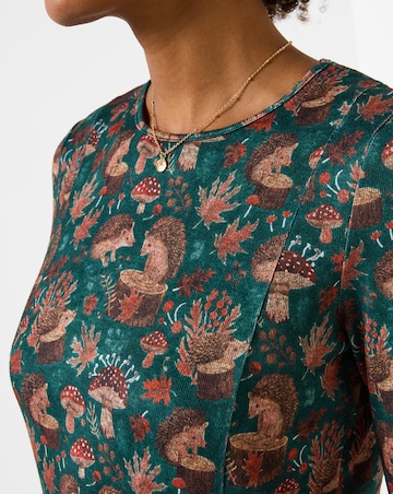 Joe Browns Hedgehog Printed Tunic Top