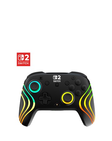 Turtle Beach Afterglow Wave Wireless RGB Gaming Controller for Nintendo Switch 2