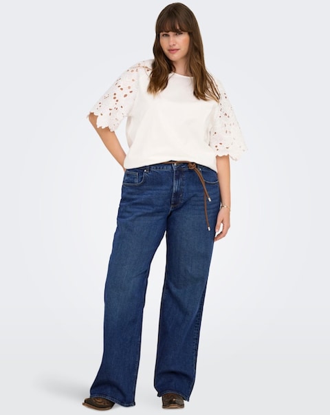 Only Wide Leg Jean - 32 Leg