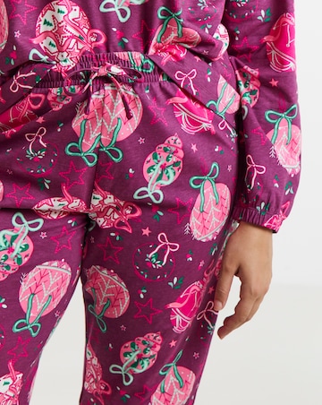 Pretty Secrets Bauble Print Pyjama Set