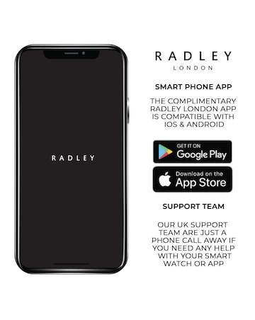 Radley Series 21 Dual Strap Smart Watch - Red/Black Silicone