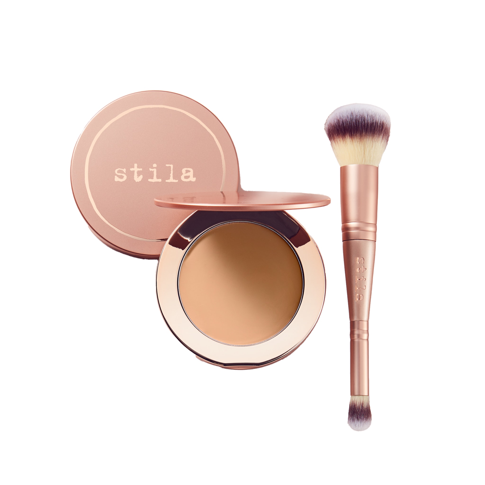 Utilia Foundation set and brush.