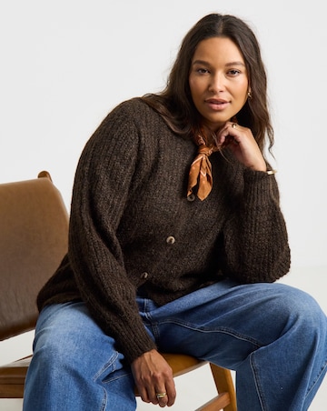 Vila Lampe O-Neck Knit Cardigan