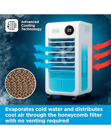 Black & Decker 7L 2 in 1 Smart Air Cooler