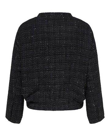 ONLY BOUCLE GLITTER BOMBER