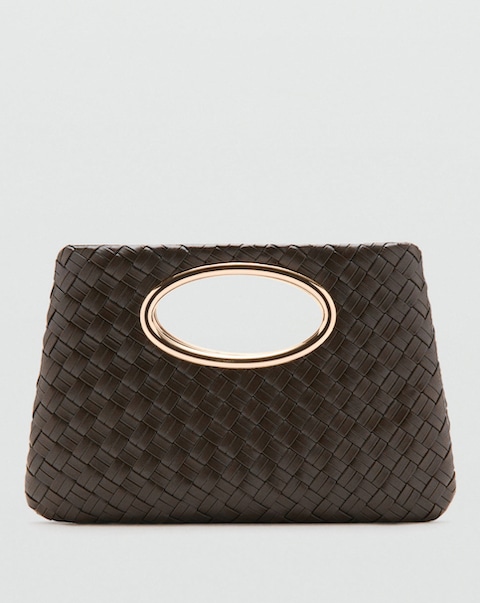 Mango Braided Handbag