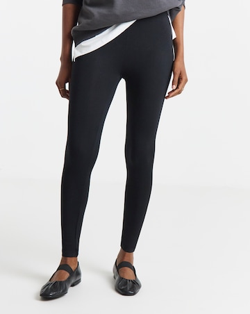 Black Jersey High Waisted Legging